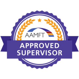 AAMFT Approved Supervisor badge